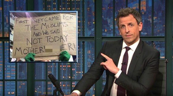 seth meyers trump