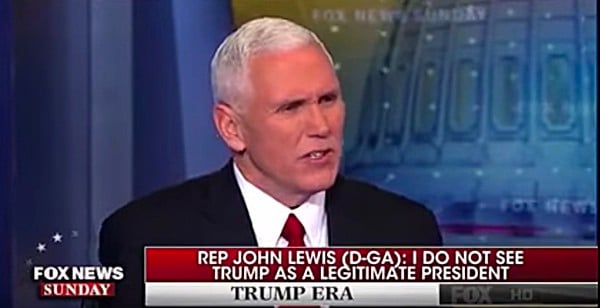 Mike Pence John Lewis