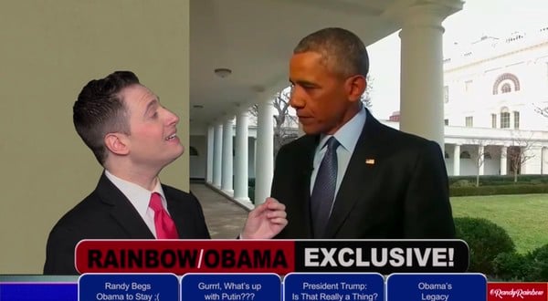 Randy Rainbow Obama