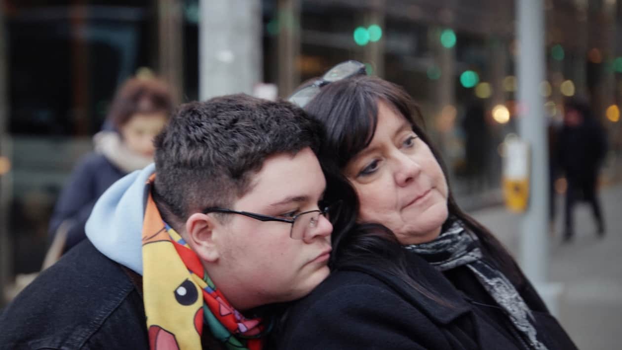 Gavin Grimm and mother