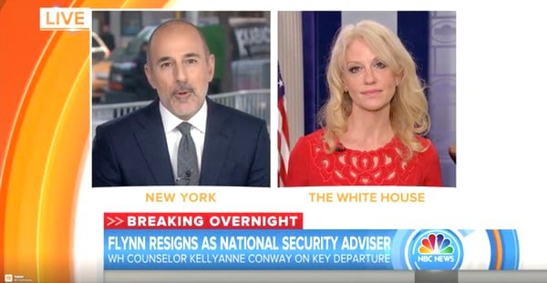 Matt Lauer Kellyanne Conway