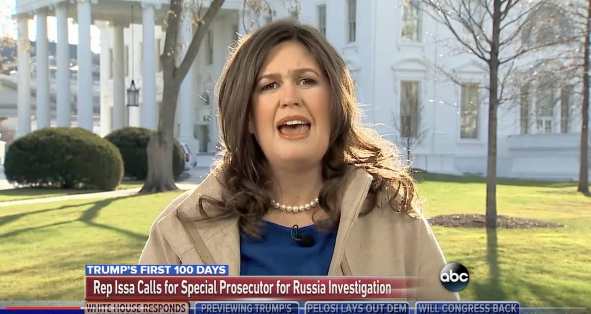 Sarah Huckabee Sanders