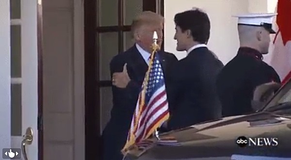 Trump Trudeau