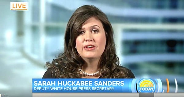 Sarah Huckabee Sanders