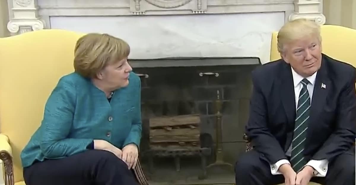 Merkel handshake