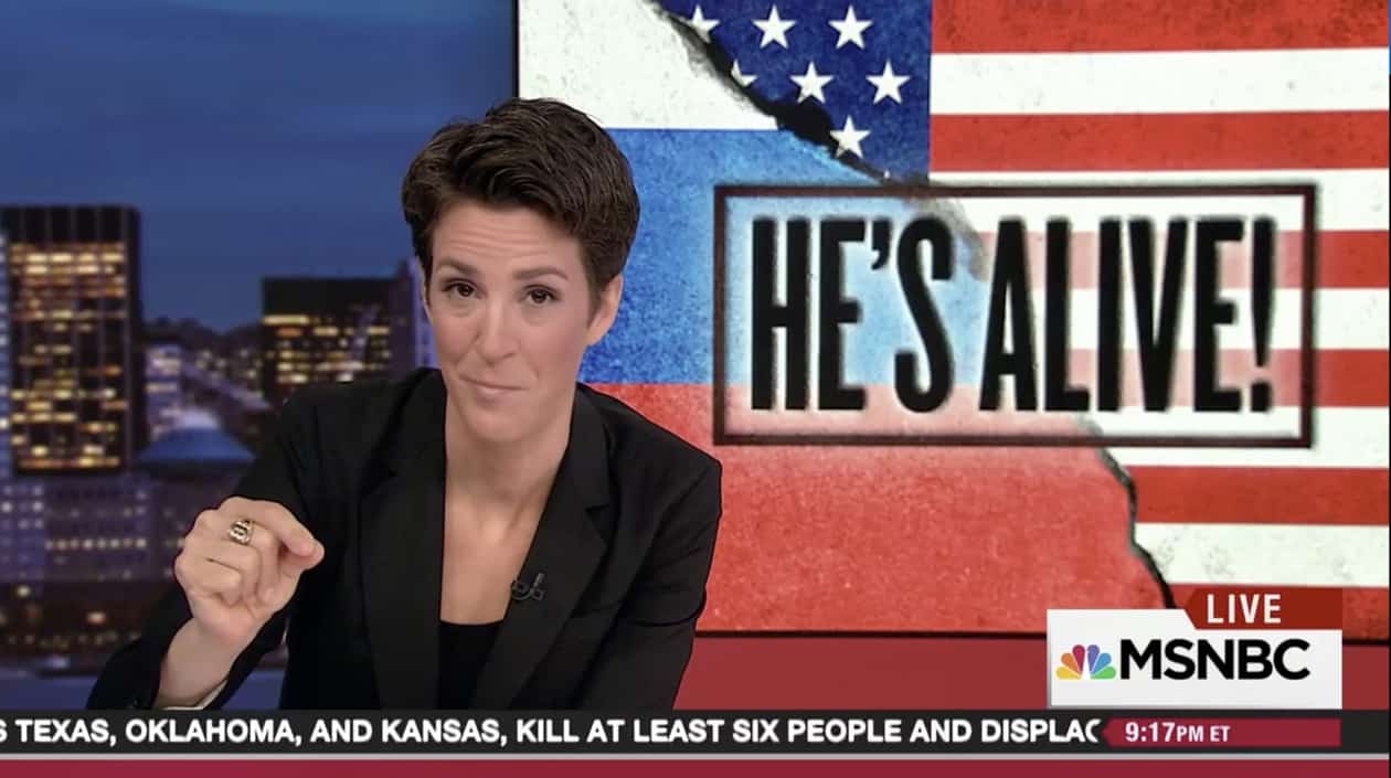 Maddow Trump Russia Collusion