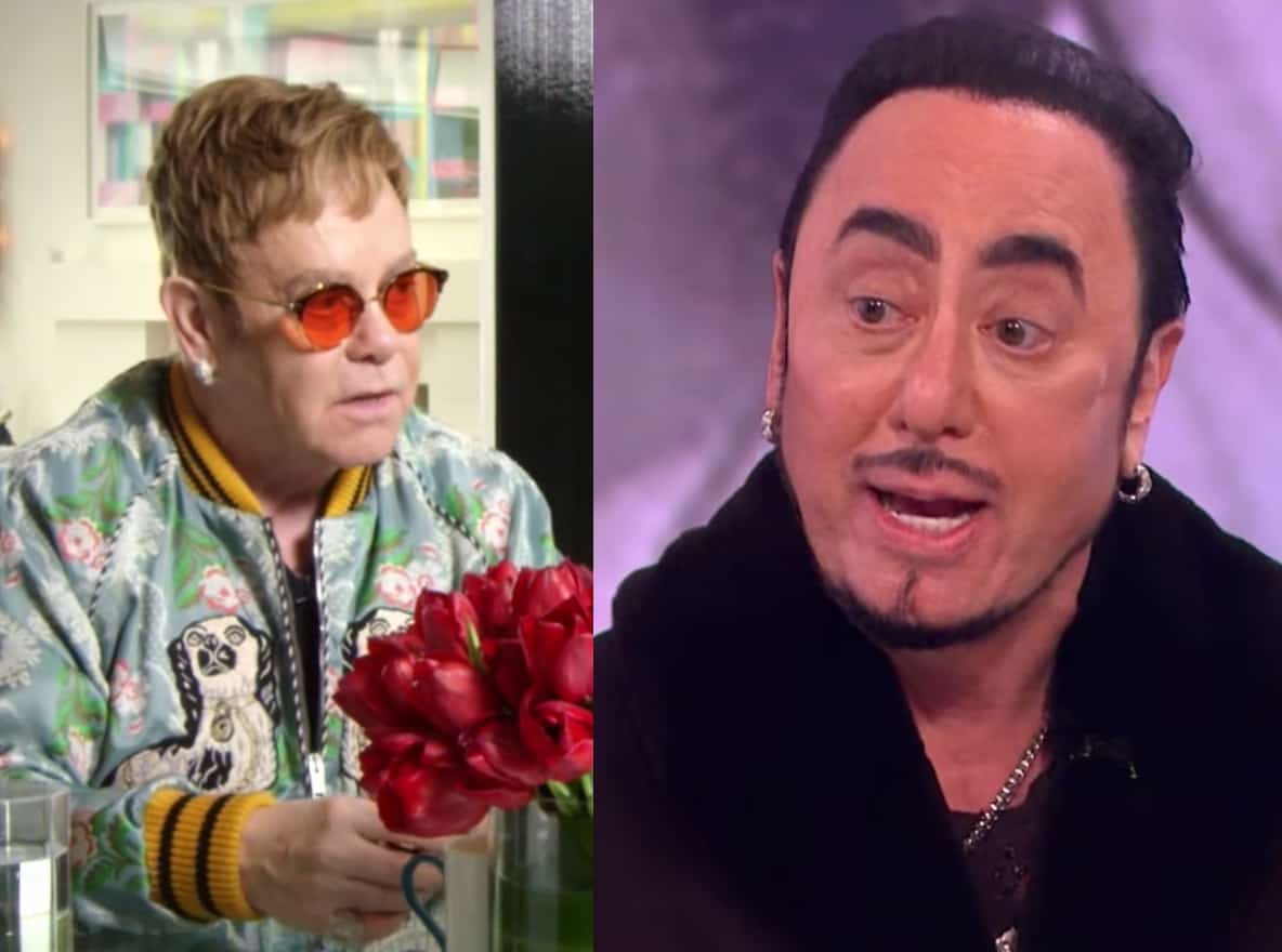 David Gest Elton John