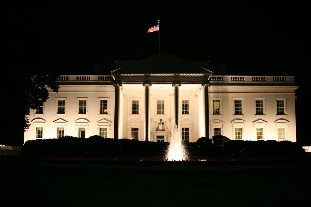 White House night