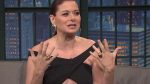 Debra Messing Seth Meyers