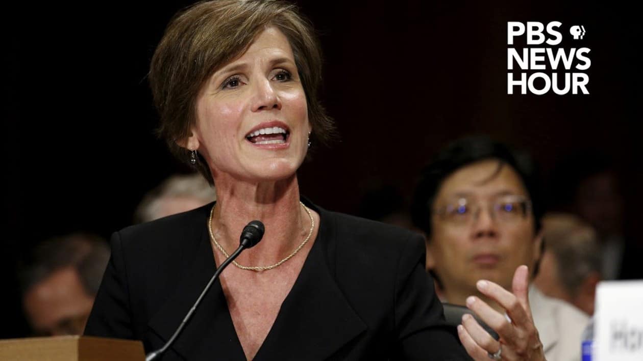 Sally Yates testimony