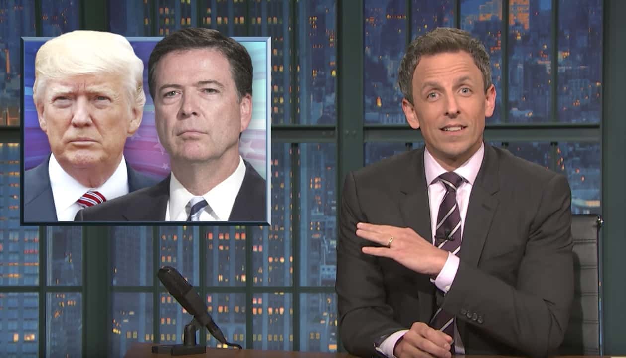 Comey Seth Meyers