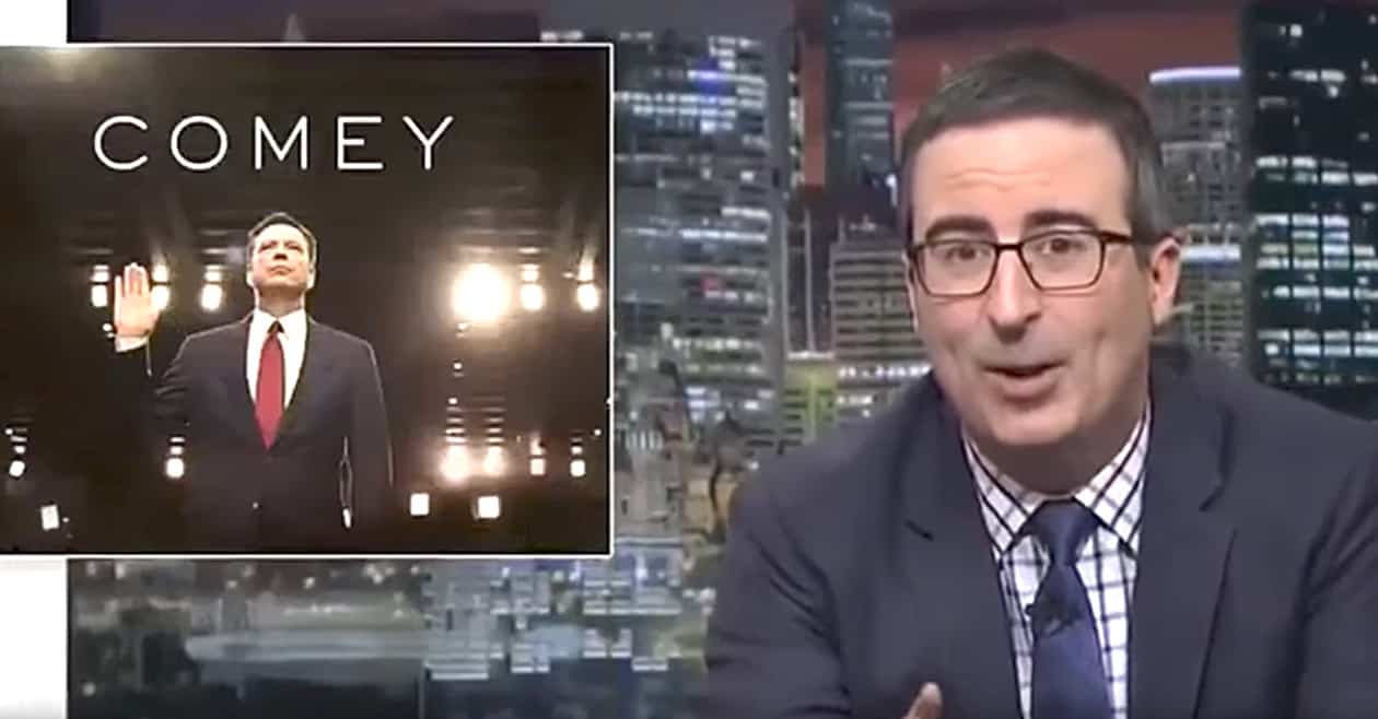 Comey John Oliver