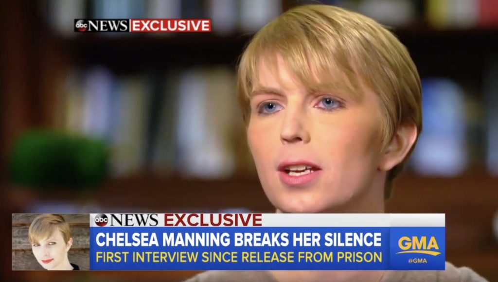 Chelsea Manning Speaks Out In First Interview Since Release: WATCH
