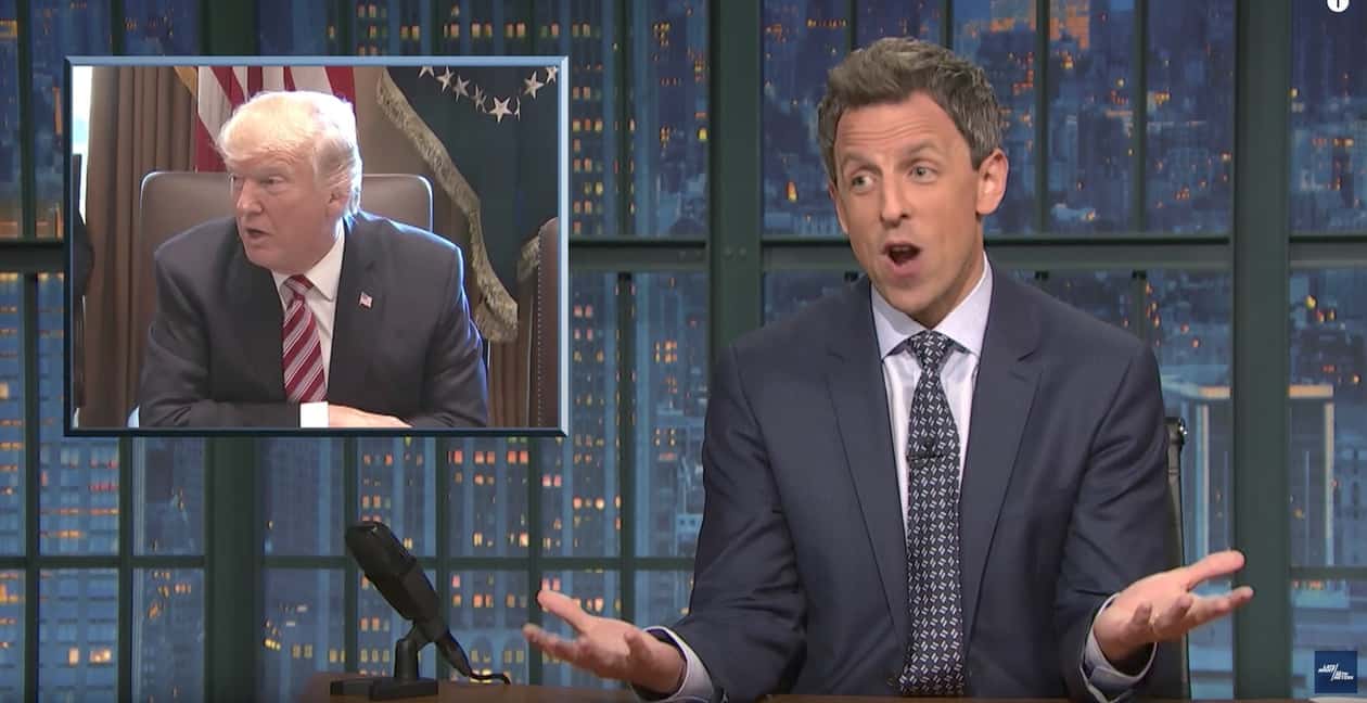 Donald Trump Seth Meyers