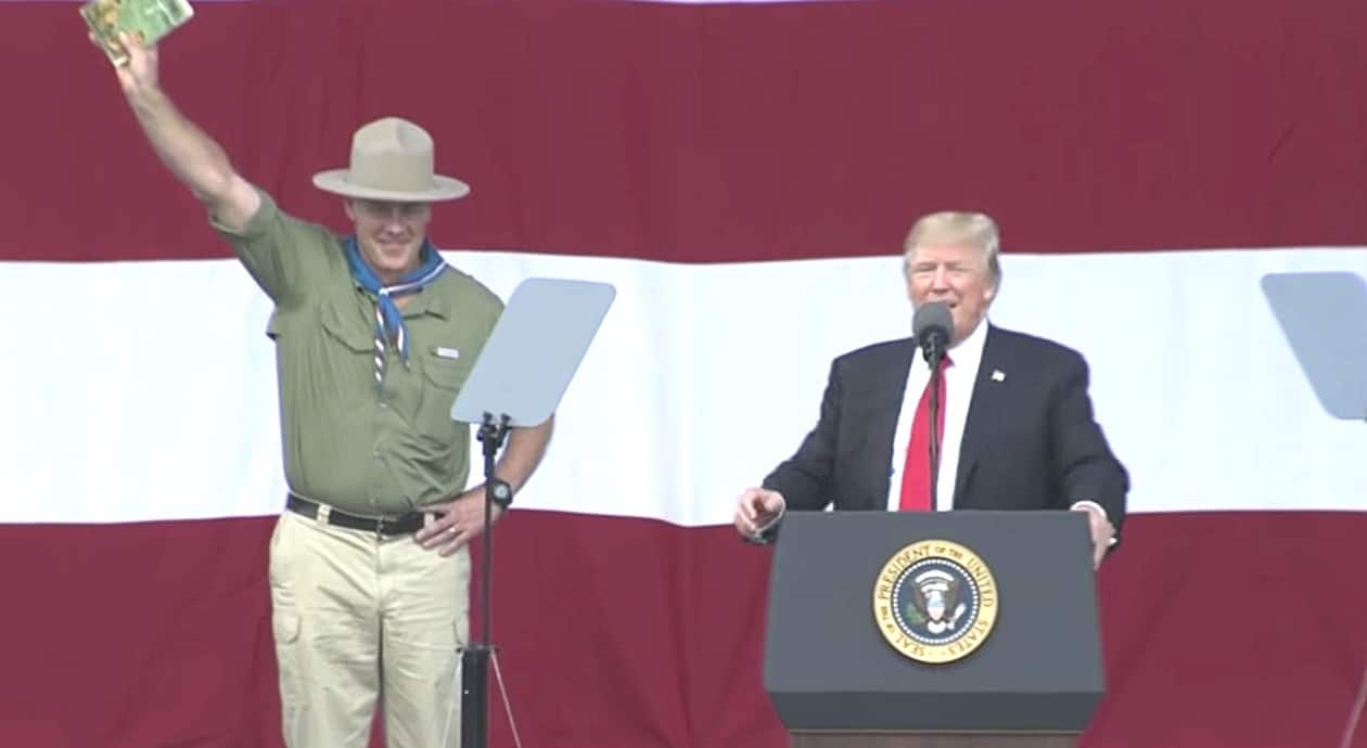 Boy Scouts Trump