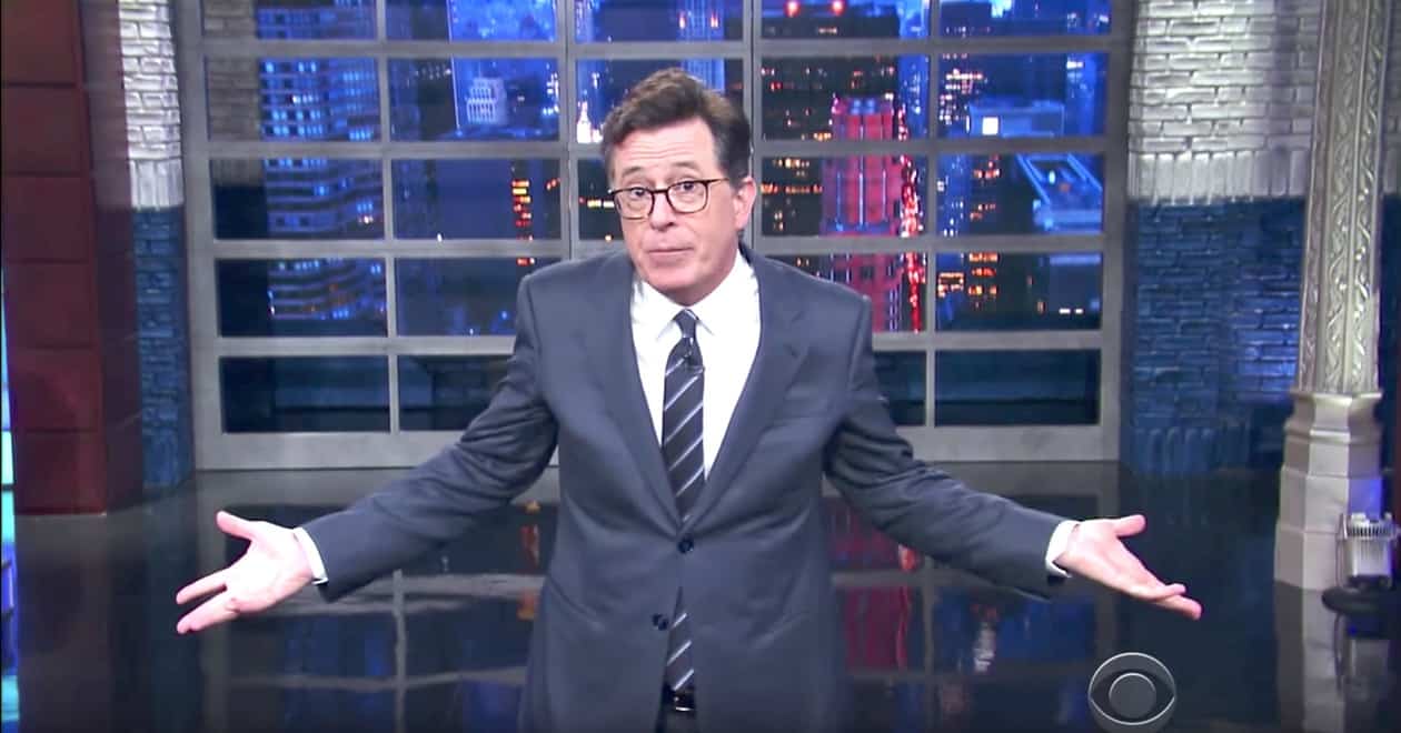 Stephen Colbert private meeting