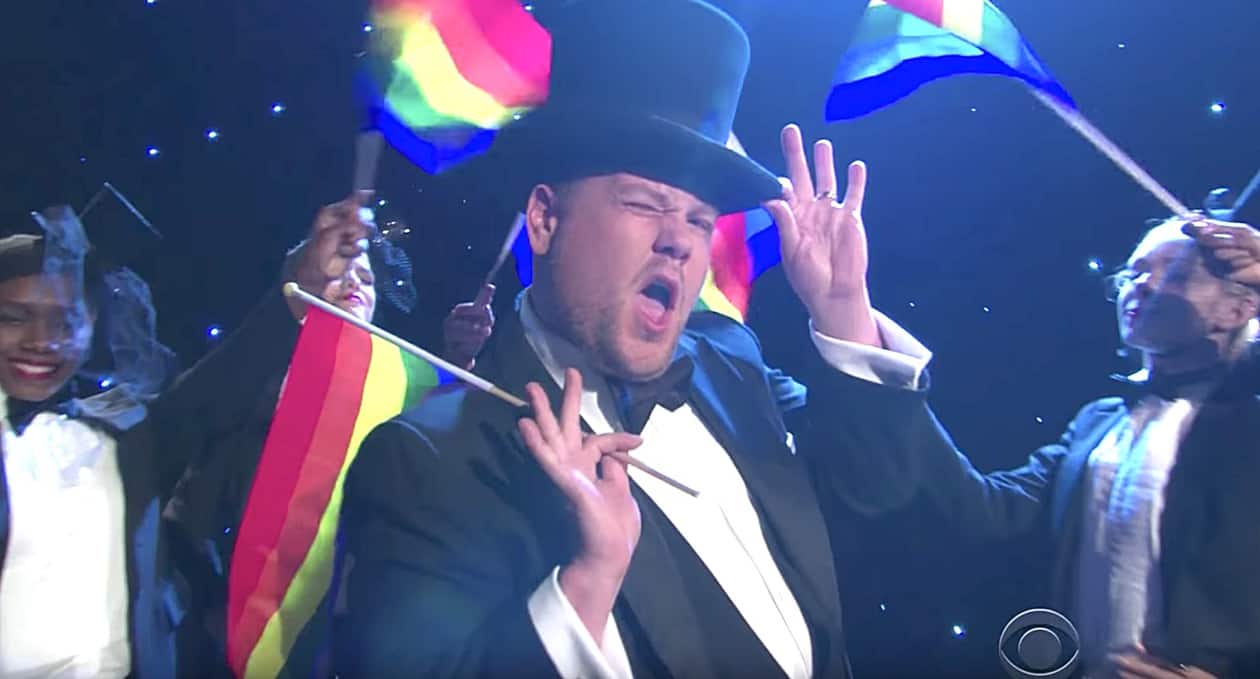 James Corden LGBT