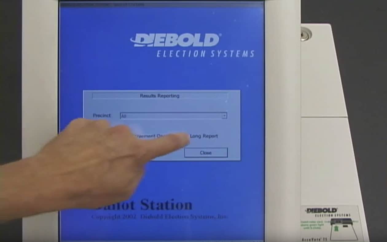 hack voting machine