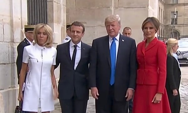 macron trump