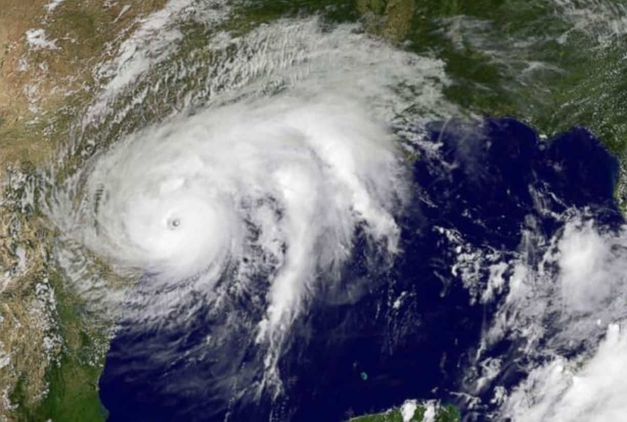 hurricane harvey satellite