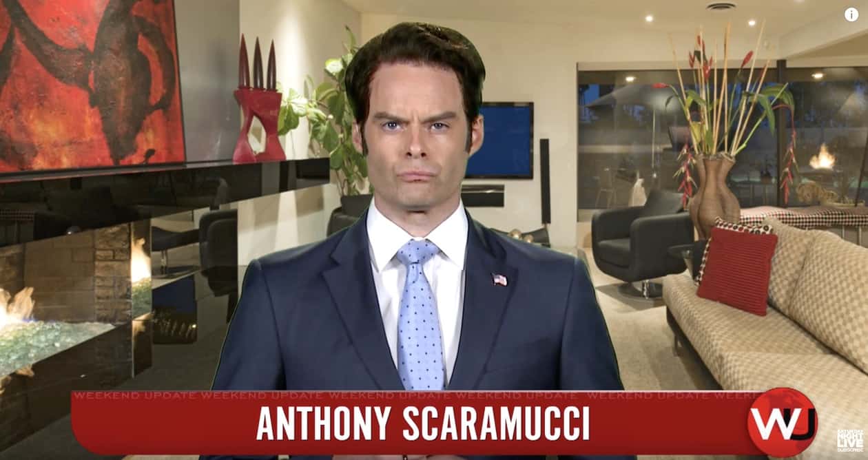 Bill Hader Anthony Scaramucci