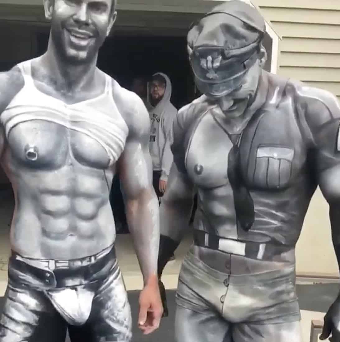 tom of finland body paint