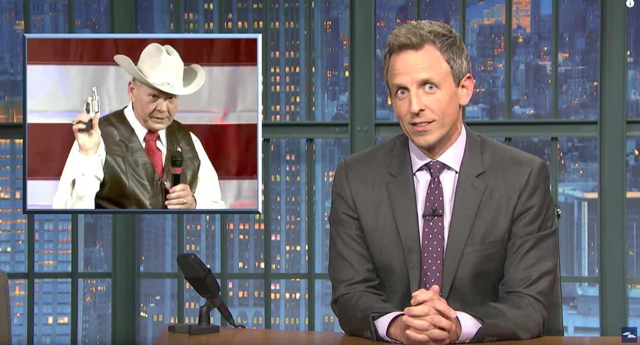 Roy Moore Seth Meyers