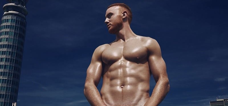 shirtless ginger