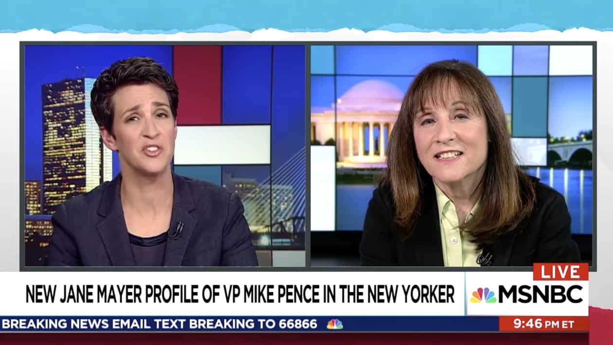 Rachel Maddow Jane Mayer