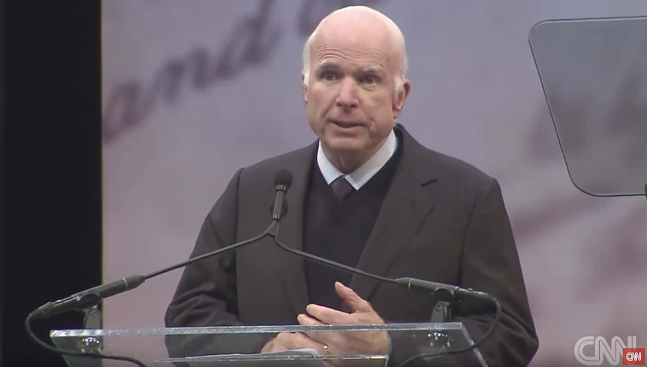 John McCain spurious nationalism