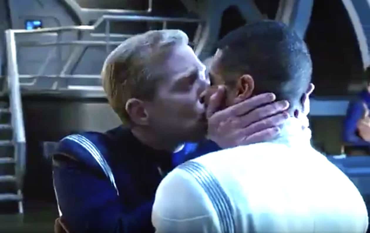 Star Trek gay kiss