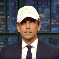 seth meyers hat