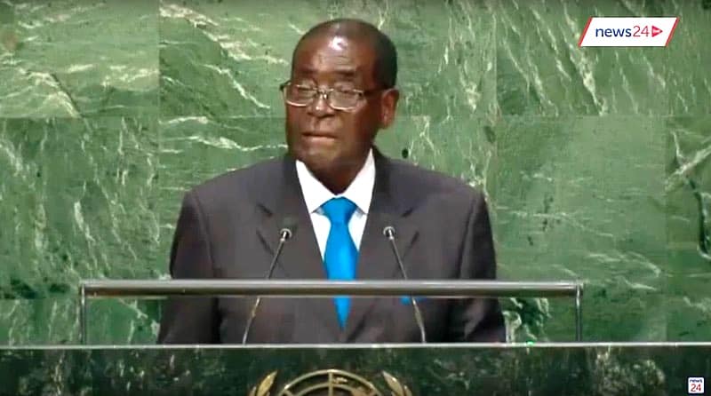 Robert Mugabe resigns