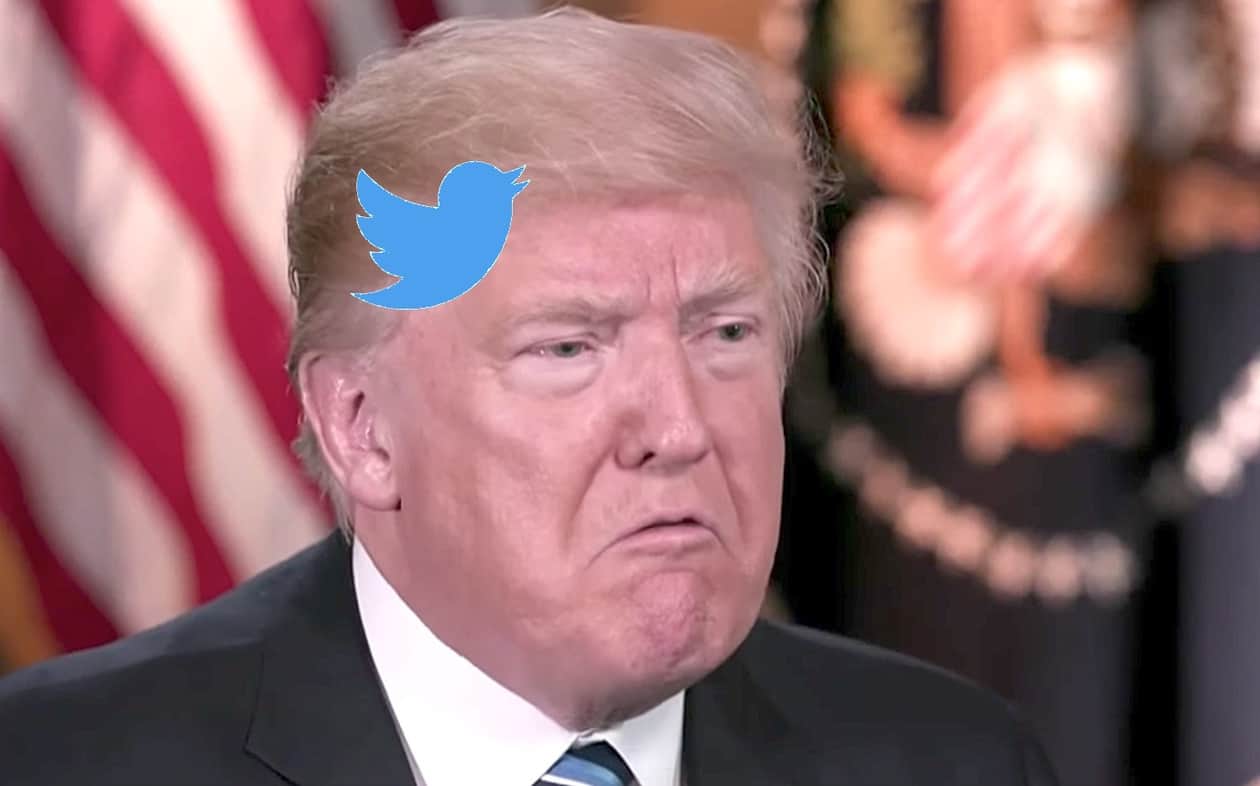 trump twitter deactivated