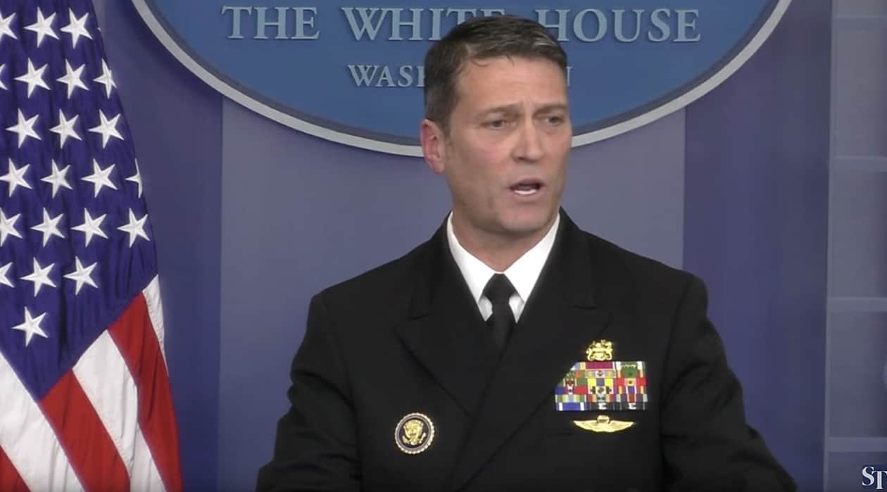 ronny jackson obese trump