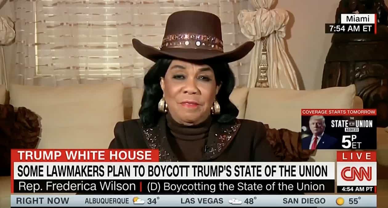 Frederica Wilson state of the union boycott