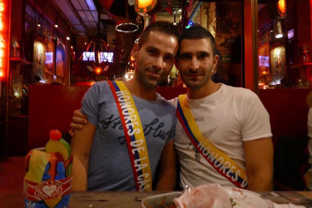 Gay couple guide to Bogota