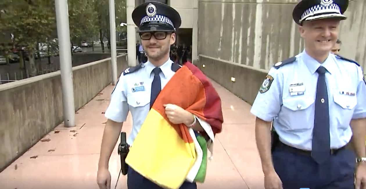 rainbow flag sydney