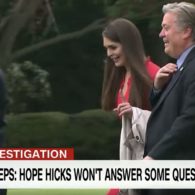 hope hicks resigning