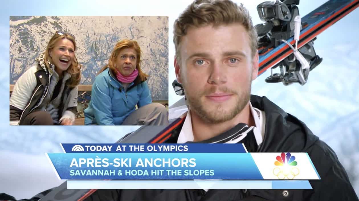 gus kenworthy ski lesson