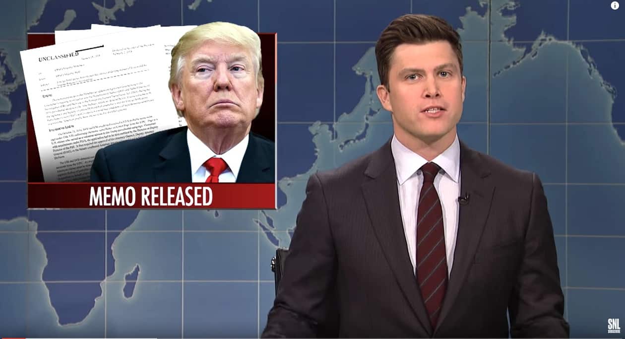 Donald Trump Colin Jost