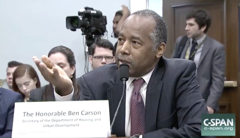 homeless transgender ben carson