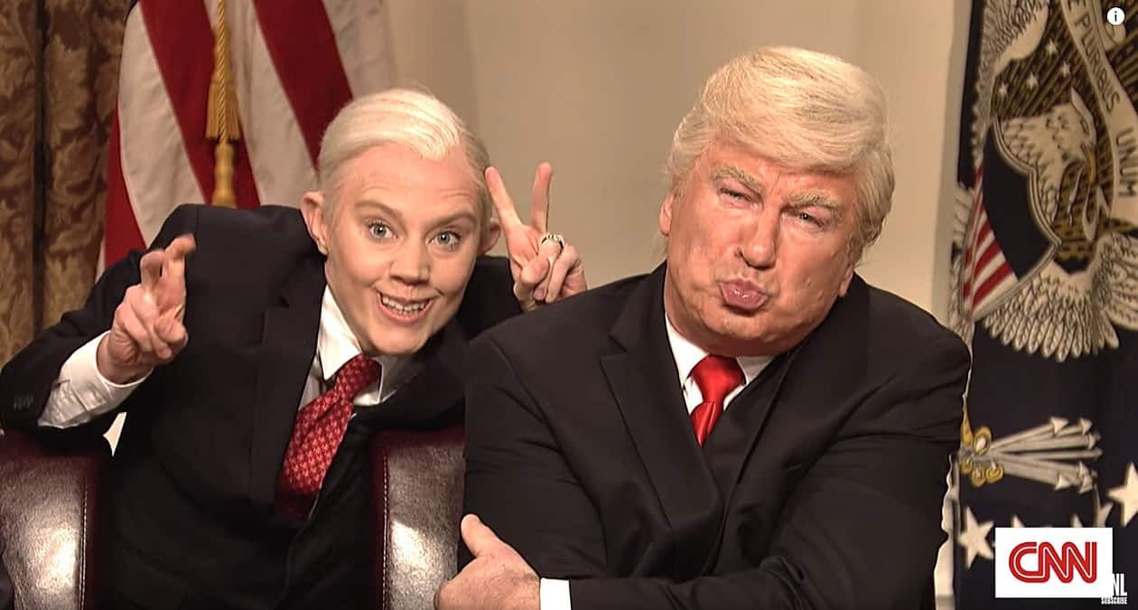 Kate McKinnon Alec Baldwin Trump