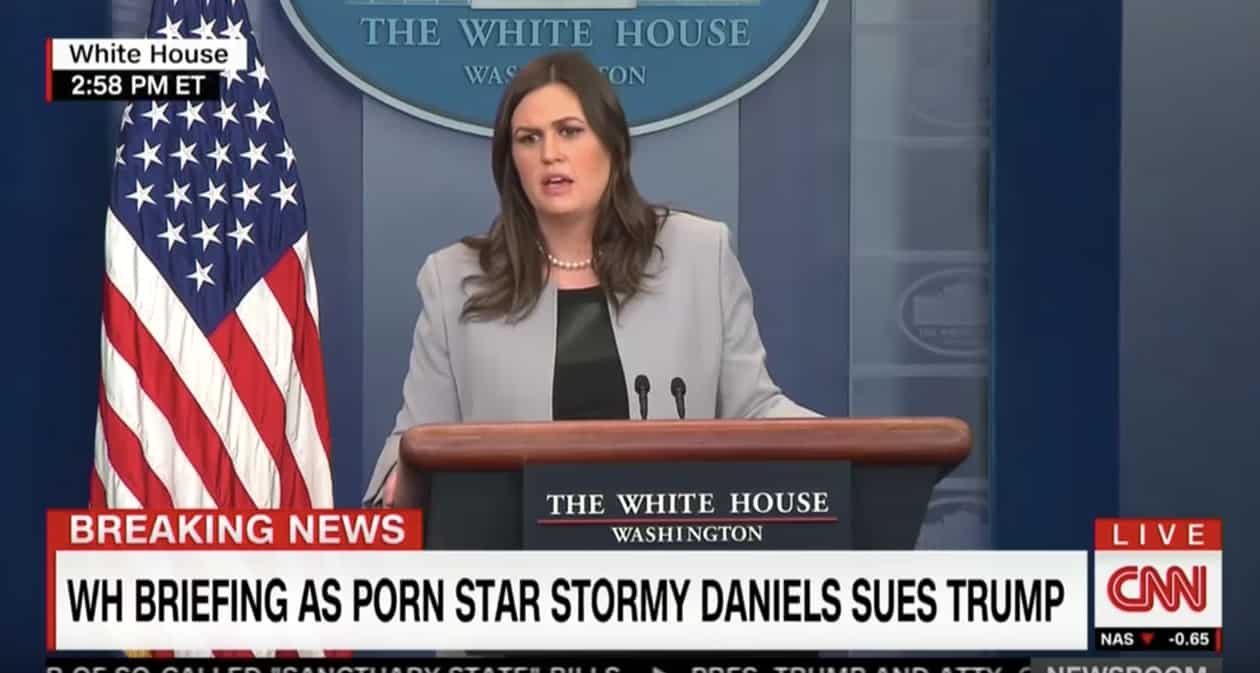 sanders stormy daniels