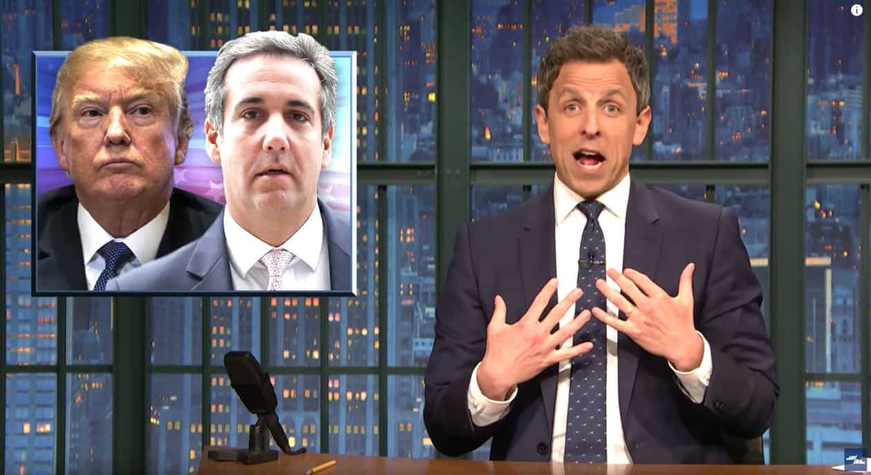 michael cohen seth meyers