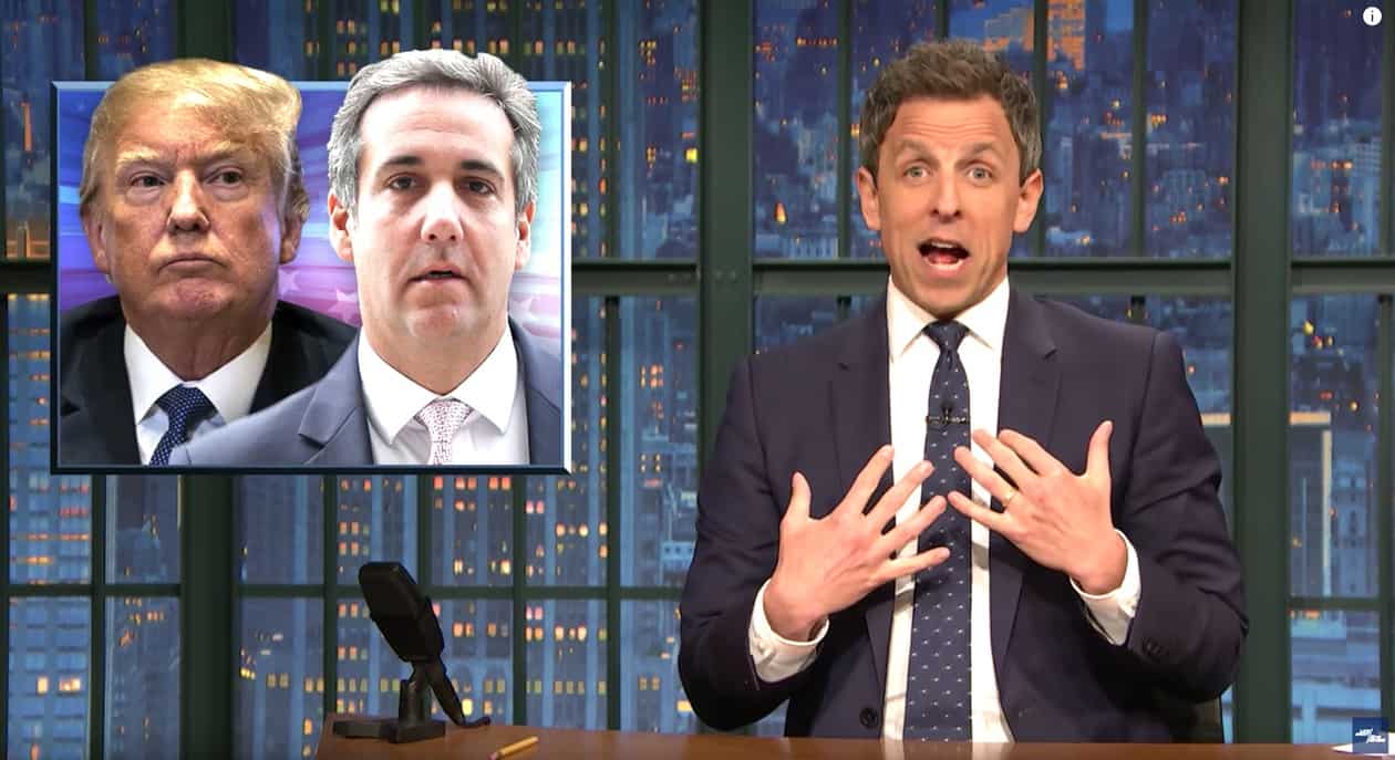 michael cohen seth meyers