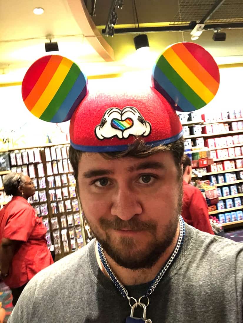 mickey mouse rainbow love