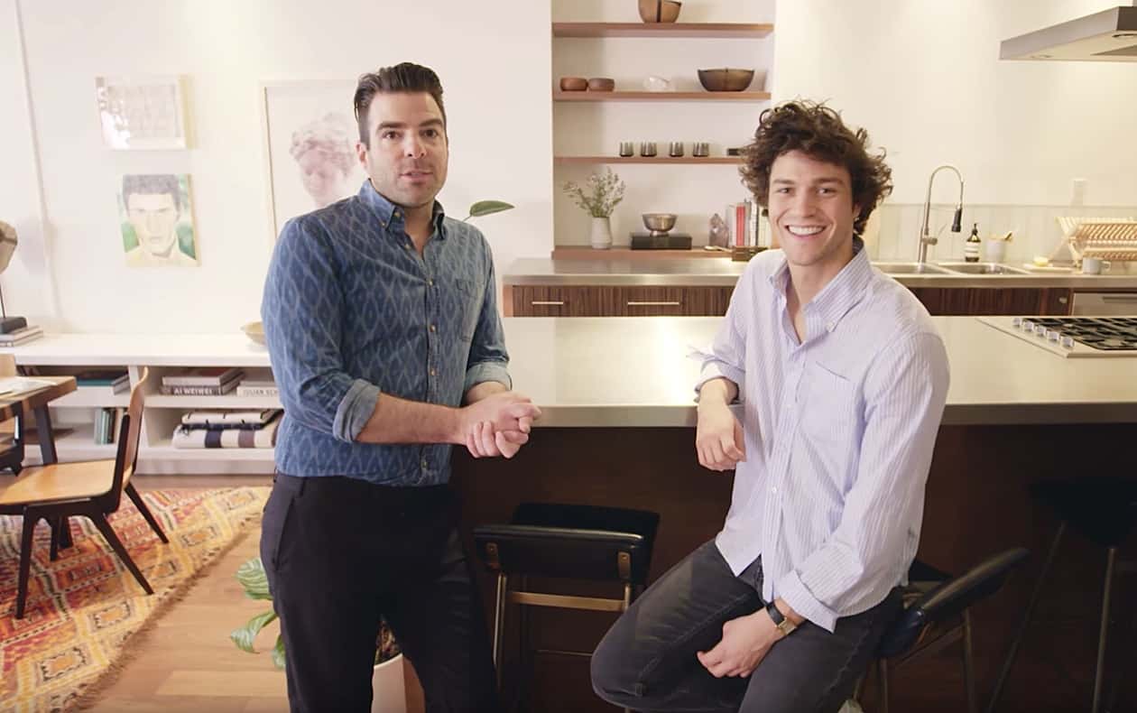 zachary quinto apartment miles mcmillan