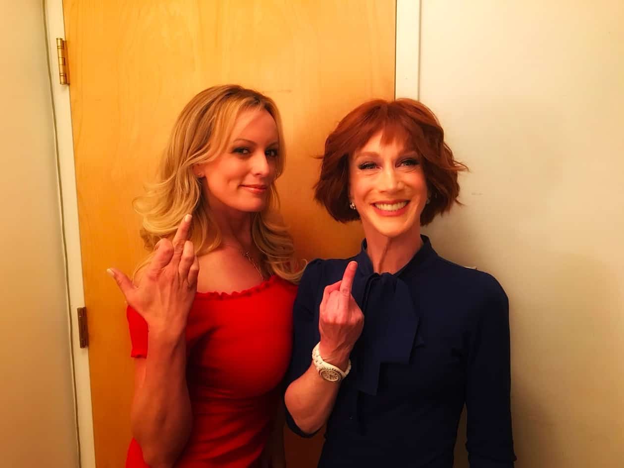 Stormy Daniels Kathy Griffin