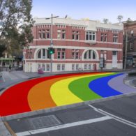 sydney rainbow crosswalk